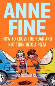 The cover of 'How to cross the road and not turn into a Pizza'